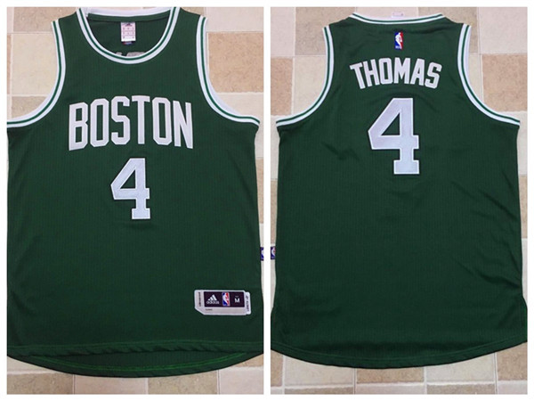 2017 NBA Boston Celtics #4 Isaiah Thomas Green Jerseys->golden state warriors->NBA Jersey